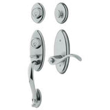 Baldwin - 85345 2CYL LH 2PT HS W/W - Polished Chrome