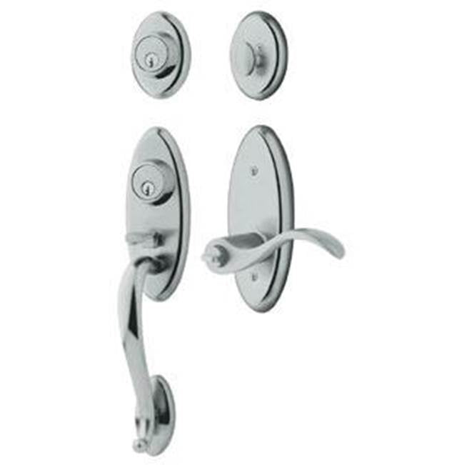Baldwin - 85345 1CYL RH 2PT HS WvL - Polished Chrome