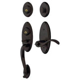 Baldwin - 85345 1CYL LH 2PT HS WvL - Distressed Oil-Rubbed Bronze