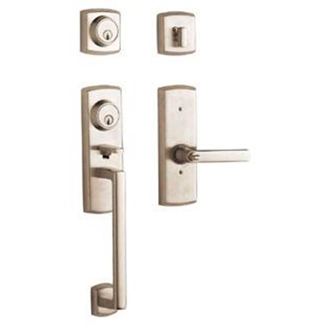 Baldwin - 85385 SOHO DUMMY LH 2PT0 - Lifetime Satin Nickel