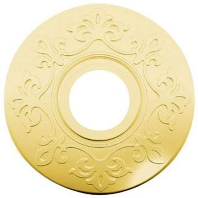 Baldwin - R012 PASS ROSE PAIR 003 - Lifetime Polished Brass