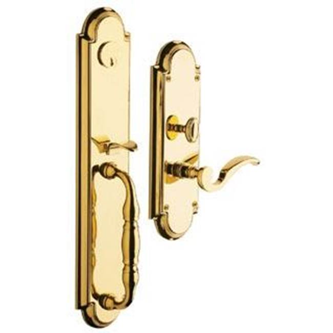 Baldwin - 6544 HAMILTON DBL CYL - Non-Lacquered Brass