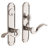 Baldwin - 6942 BISMARK ENT TRM 055 - Lifetime Polished Nickel