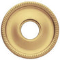 Baldwin - 5076 ROSE-2-5/8 IN PASS - Non-Lacquered Brass