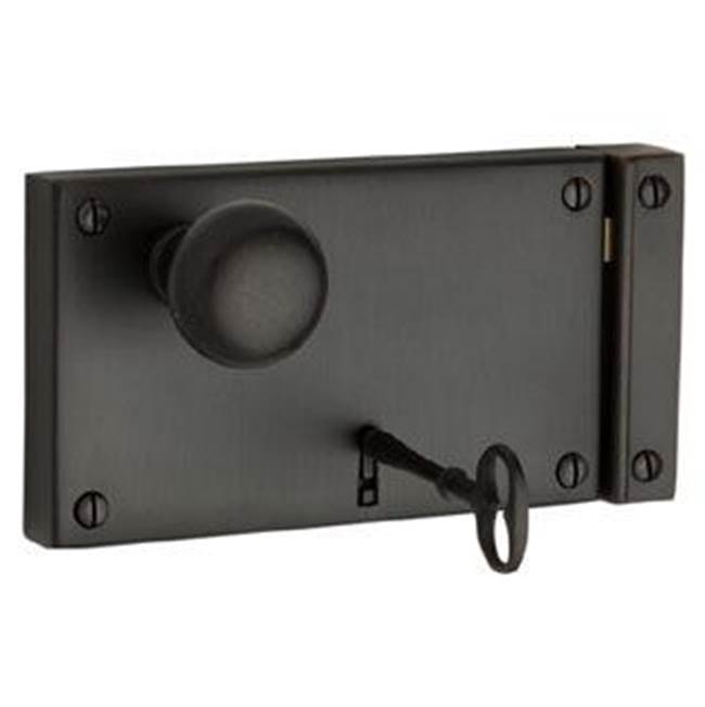Baldwin - RIM LOCK - Satin Black
