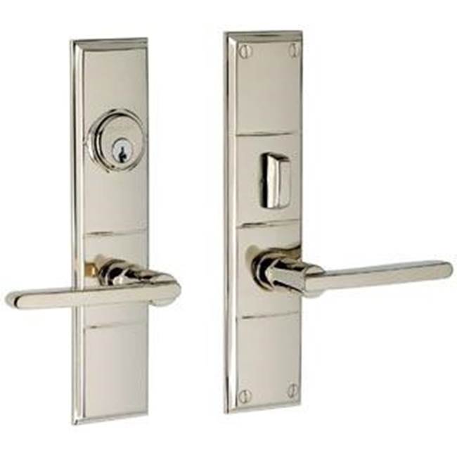 Baldwin - 6973 HOUSTON O/S ONLY - Lifetime Polished Nickel