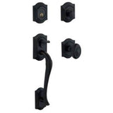 Baldwin - 85327 BETHPAGE DBL CYL - Satin Black