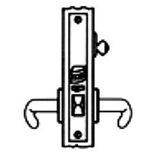Baldwin - HD04 G1 A156.13 Lck:F04 - Polished Chrome