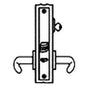 Baldwin - HD07 G1 A156.13 Lck:F07 - Polished Chrome