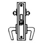 Baldwin - HD14 G1 A156.13 Lck:F14 - Polished Chrome