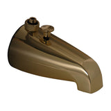 Barclay - Diverter Spout Only for Built  In Tubs, Polished Brass - Polished Brass