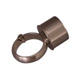 Barclay - D-Rod Connection Loop Fitting,  Brushed Nickel - Brushed Nickel