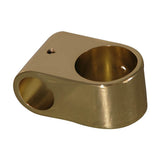 Barclay - Double Eye Loop Fitting,  Polished Brass - Polished Brass