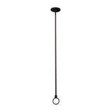 Barclay - Ceiling Support, 36'', w/Flange , Adjustable, Oil Rubbd Bronze - Oil Rubbed Bronze