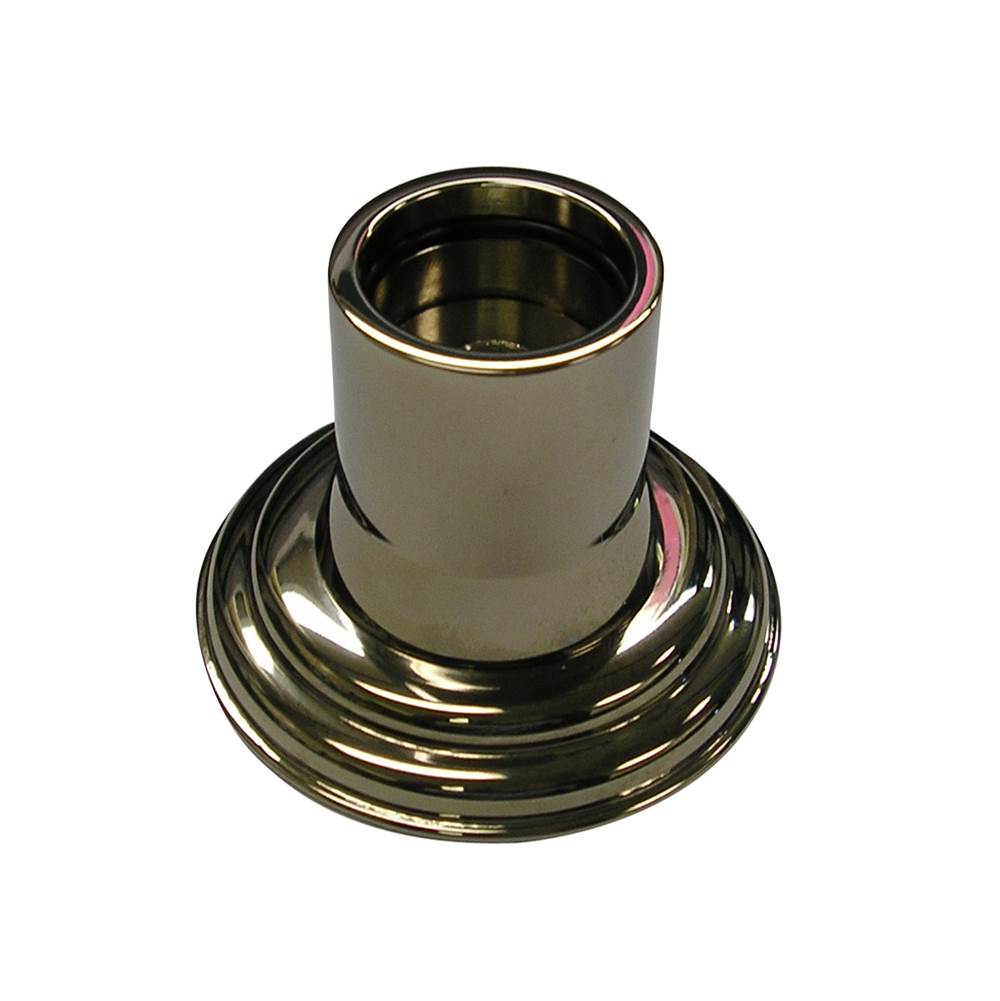 Barclay - Decorative Flange, 1'', Pair,  Polished Nickel - Polished Nickel