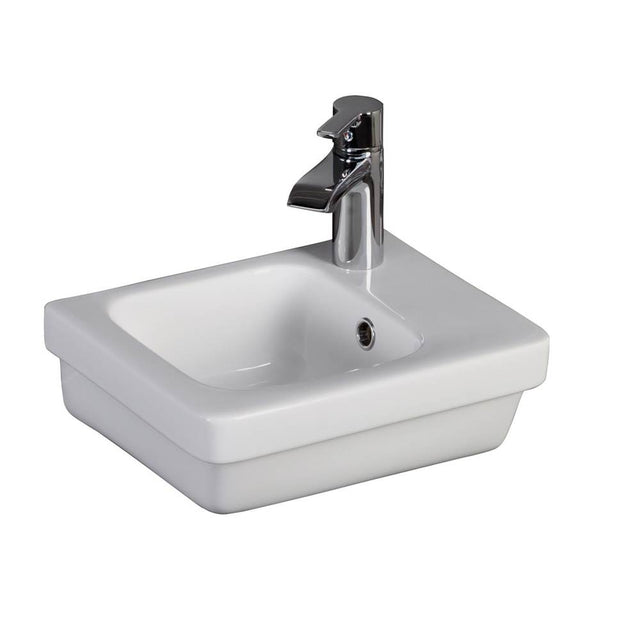 Barclay - Resort 360 Wall-Hung Basin, White - White
