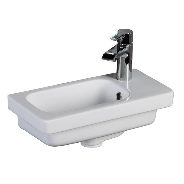 Barclay - Resort 450 Wall-Hung Basin, White - White