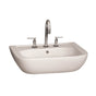 Barclay - Caroline 450 Wall-Hung Basin, White-8'' Widespread - White