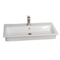 Barclay - Harmony 47'' Drop-in wash basin 1-hole, White - White
