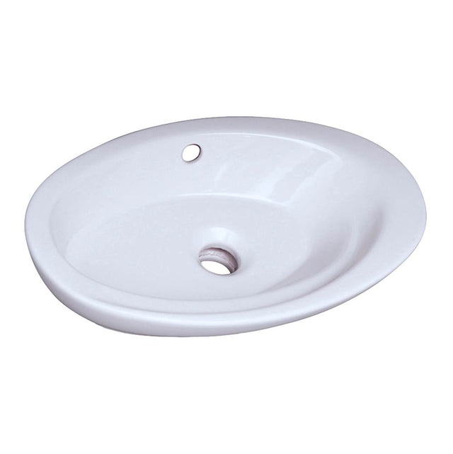 Barclay - Infinity Above Counter Basin 23'' - White - White
