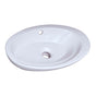 Barclay - Infinity Above Counter Basin 23'' - White - White