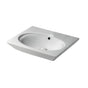 Barclay - Opulence 23'' Wall-Hung Basin White, Oval Bowl, 8'' WS - White