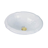 Barclay - Sienna Drop In Bowl, White - White