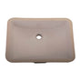 Barclay - Cleo Undercounter Basin,  18'' x 12'' ID, Bisque - Bisque