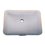 Barclay - Cleo Undercounter Basin, Dbl Glazed, 18''x12''ID, White - White