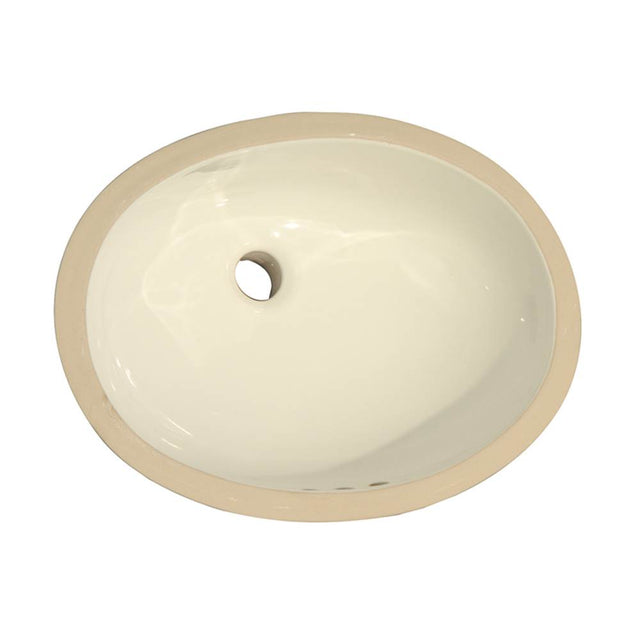 Barclay - Rosa 570 Undercounter,  22 1/2 X 16 1/2, Bisque - Bisque