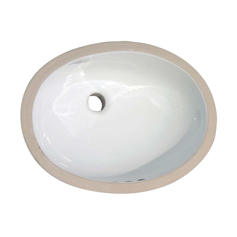 Barclay - Rosa 570 Undercounter,  22 1/2 X 16 1/2, White - White