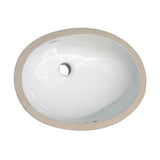 Barclay - Rosa 570 Undercounter,  22 1/2 X 16 1/2, White - White