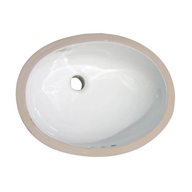 Barclay - Rosa 500 Undercounter, Dbl Glzd, 19-1/2X16-3/8, White - White