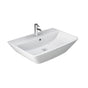 Barclay - Summit 600 Wall Hung Basin 8'' Widespread, White - White