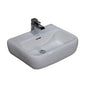 Barclay - Metropolita 420 Wall-Hung Basin, 1-Hole, White - White