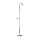 Barclay - Diverter Faucet, Old Style  Spigot, Polished Chrome - Polished Chrome