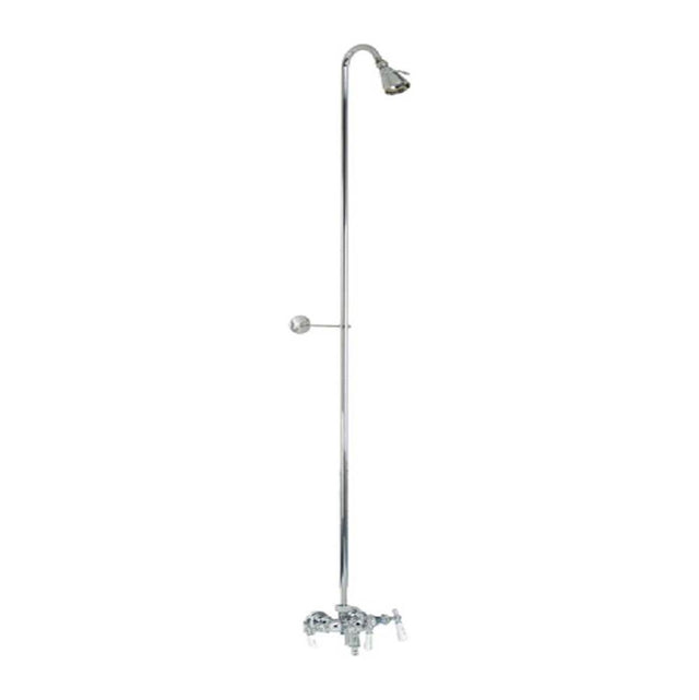 Barclay - Diverter Faucet, Old Style  Spigot, Polished Chrome - Polished Chrome
