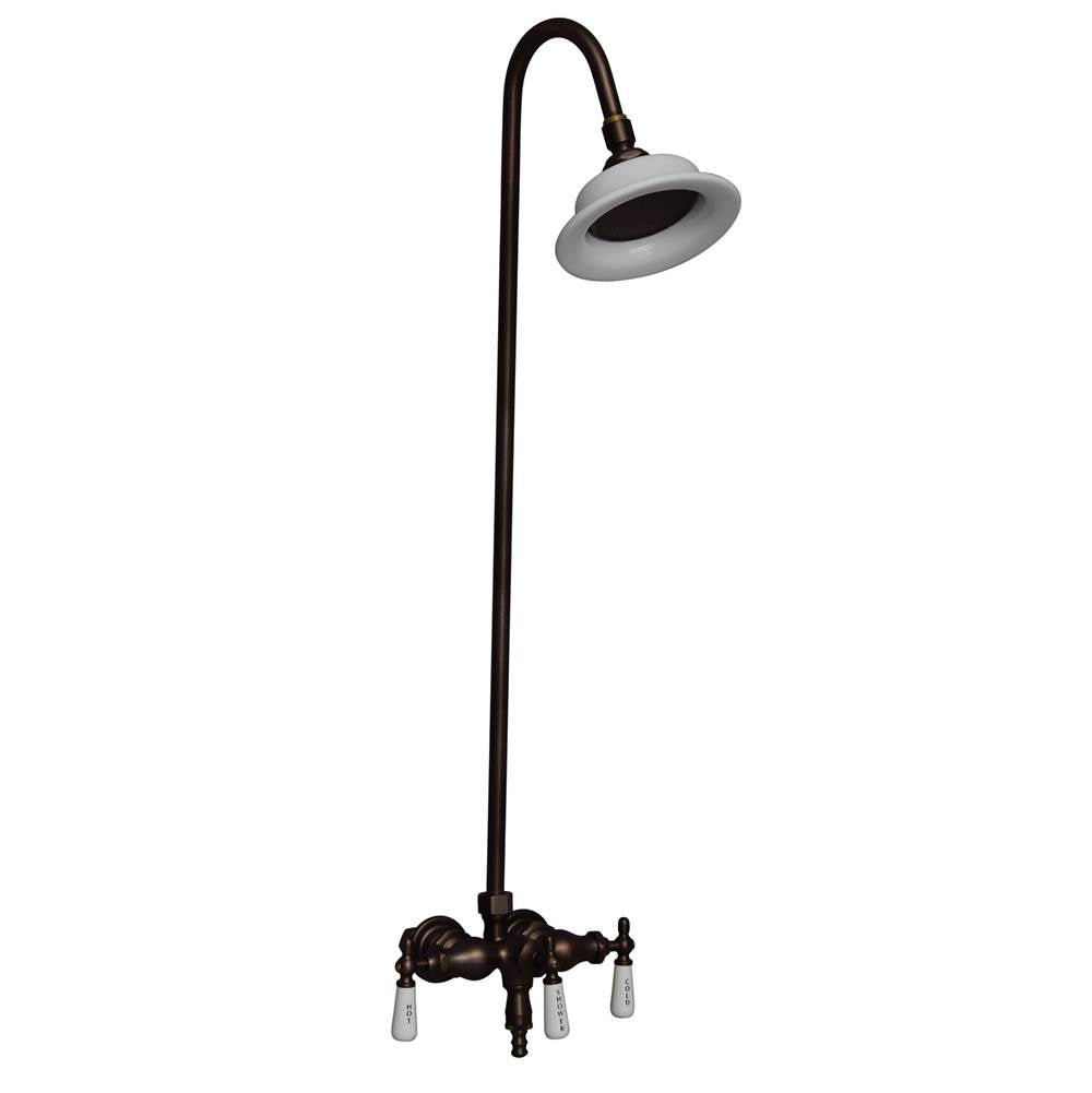 Barclay - Diverter Faucet, Sunflower  Showerhead, Oil Rubbed Bronze - Oil Rubbed Bronze