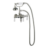 Barclay - Hand Held Shower, Old Style  Spigot, Brushed Nickel - Satin Nickel