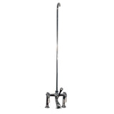 Barclay - Elephant Spout, 6'' Mounts,  Riser, Lvr Hdle, Polsh Chrome - Polished Chrome