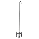 Barclay - Elephant Spout, 6'' Mounts, 62''  Riser, Metal Lvr Hdle, PN - Polished Nickel