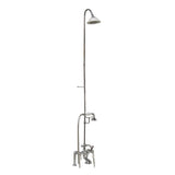 Barclay - Elephant Spout, Riser, Shower head, Lvr Hdle, Chrome - Polished Chrome