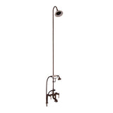 Barclay - Elephant Spout, Riser, Shower head, Lvr Hdle, Oil Rbbd Bronz - Oil Rubbed Bronze