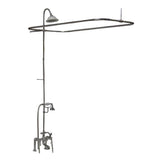 Barclay - Elephant Spout, Shower, Riser,  Showerhead, Lvr Hdle, Chrome - Polished Chrome