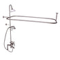 Barclay - Elephant Spout,Shwr Unit,Riser ShwrHead,HandShwr,Lever Hdl,BN - Brushed Nickel