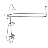 Barclay - Elephant Spout,Shwr Unit,Riser ShwrHead,HandShwr,Lever Hdl,CP - Polished Chrome