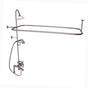 Barclay - Elephant Spout,Shwr Unit,Riser ShwrHead,HandShwr,Lever Hdl,BN - Brushed Nickel
