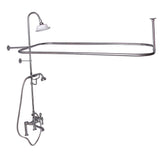Barclay - Elephant Spout,Shwr Unit,Riser ShwrHead,HandShwr,Lever Hdl,CP - Polished Chrome