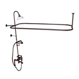 Barclay - Elephant Spout,Shwr Unit,Riser ShwrHead,HandShwr,Levr Hdl,ORB - Oil Rubbed Bronze