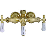 Barclay - Diverter Bathcock, No Riser,  Old Style, Acry Tub, Brass - Polished Brass